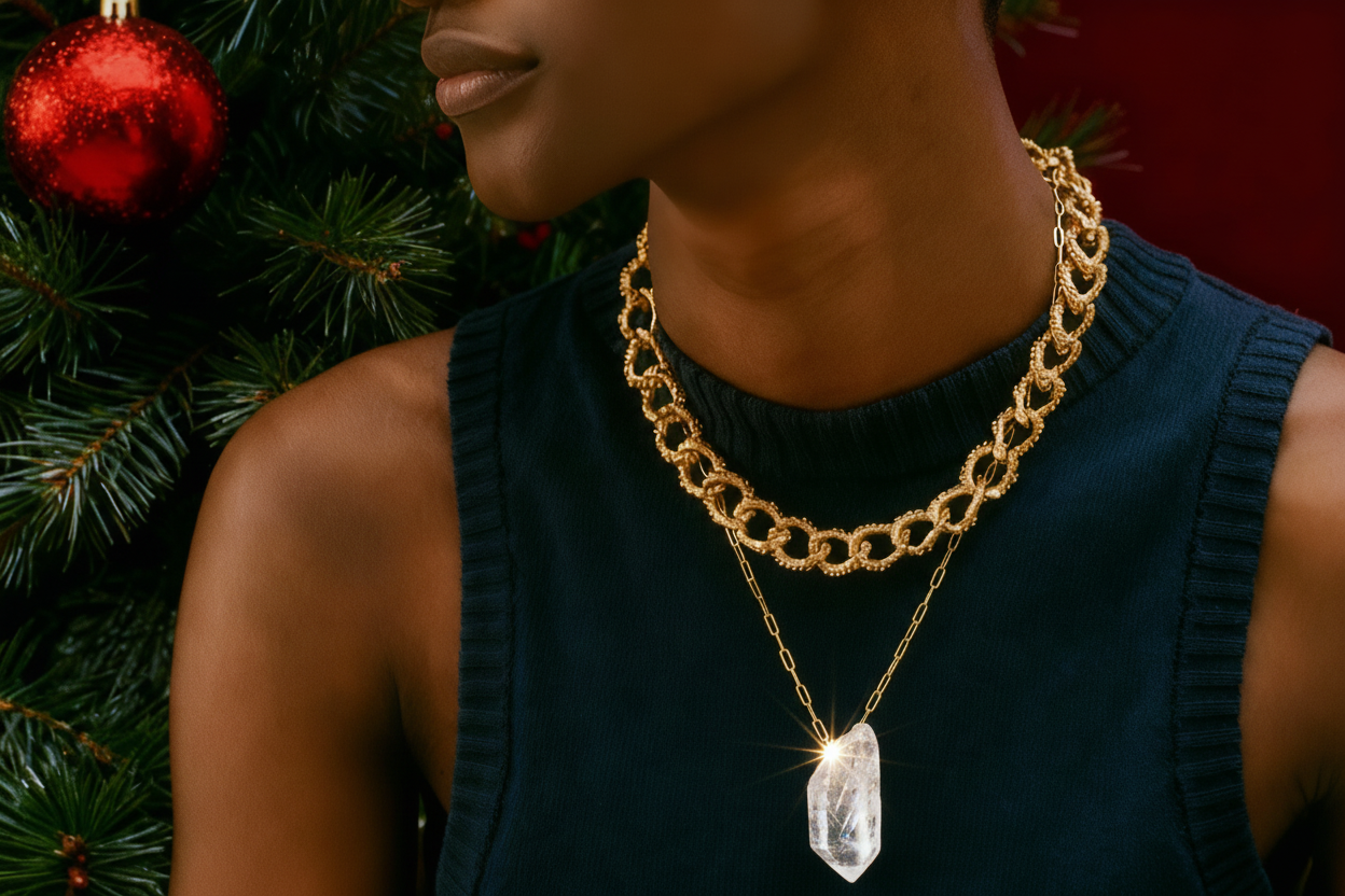 白水晶吊坠 - 10002_1