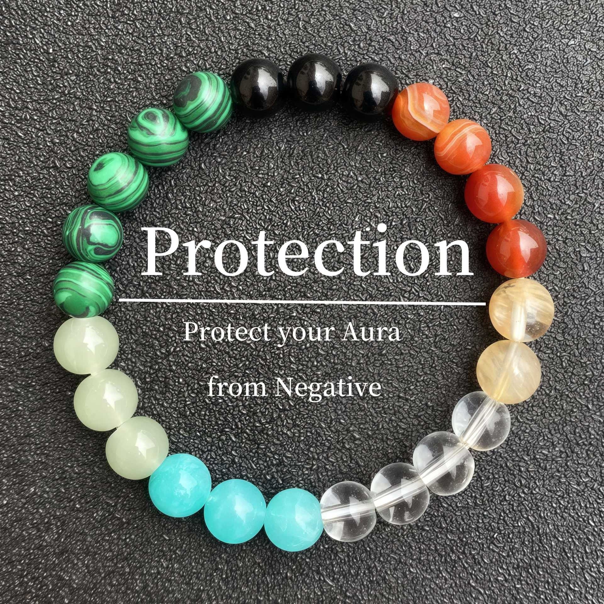 Bracelet jewelry daily wear natural stone amethyst bracelet beads - CN Heal Vibe