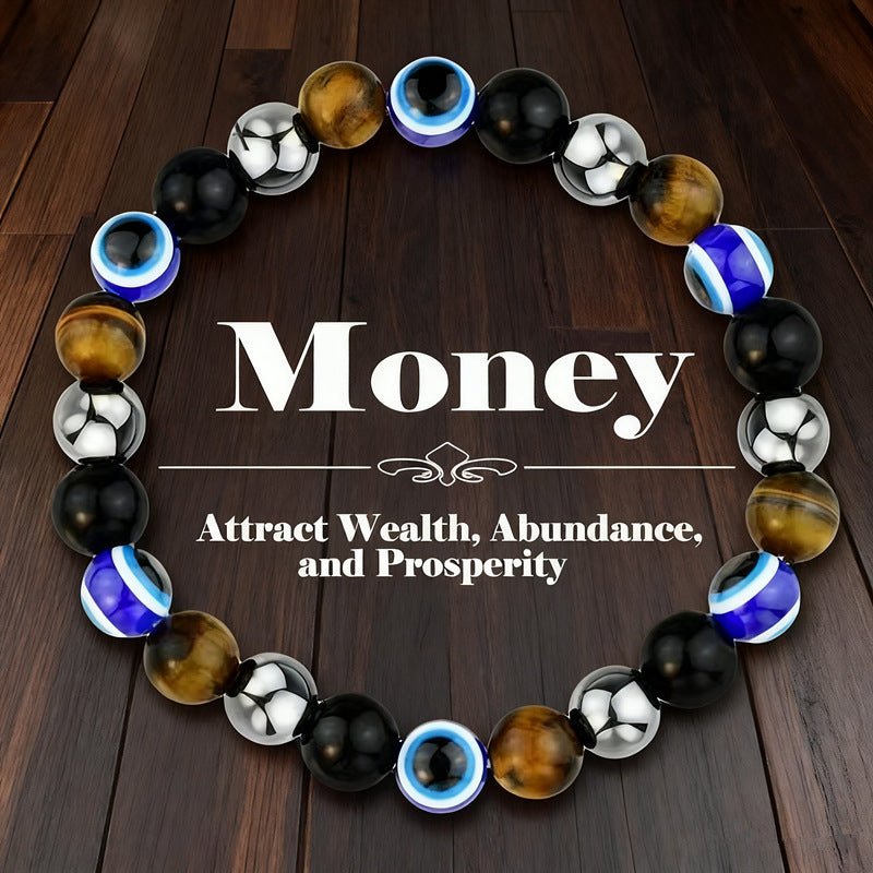 Natural Amethyst Tiger Eye Turquoise Rose Quartz Lapis Lazuli Bracelet Jewelry - CN Heal Vibe