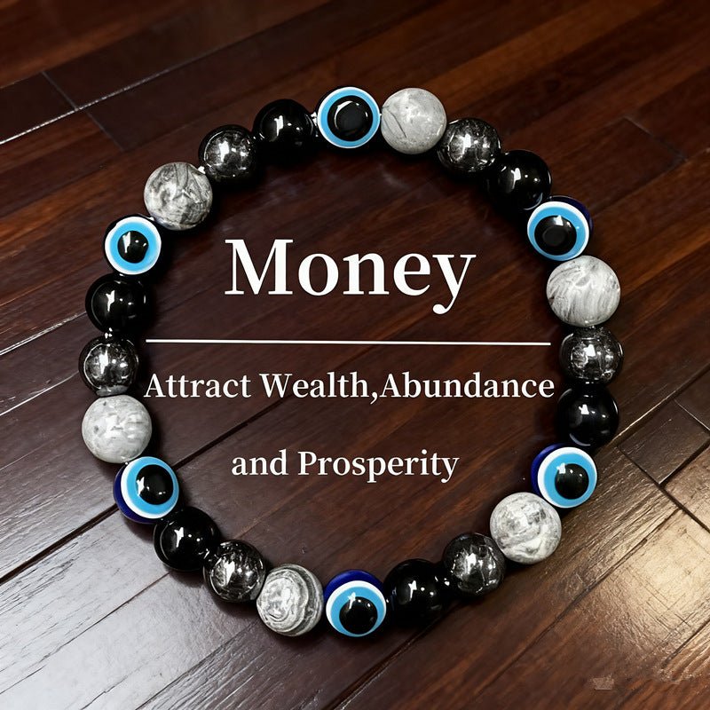 Natural Amethyst Tiger Eye Turquoise Rose Quartz Lapis Lazuli Bracelet Jewelry - CN Heal Vibe