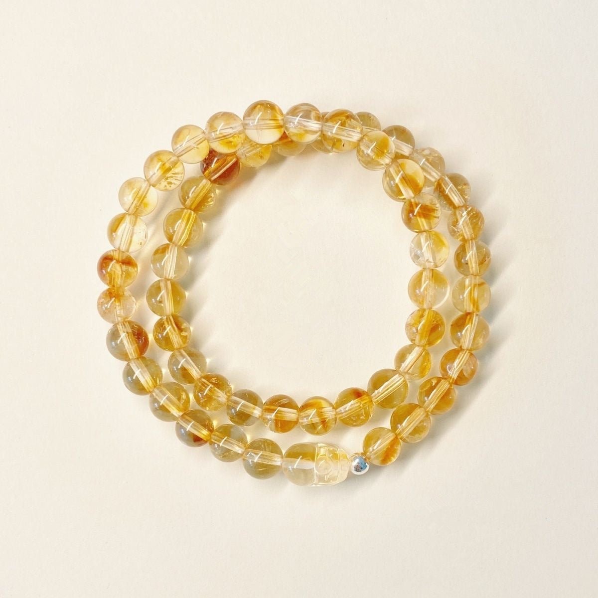 New Style Yellow Crystal Bracelet for Women, High - End Yellow Crystal Pixiu Bracelet for Women, Only Inward Flow, Wealth - Attracting Bracelet for Women - CN Heal Vibe