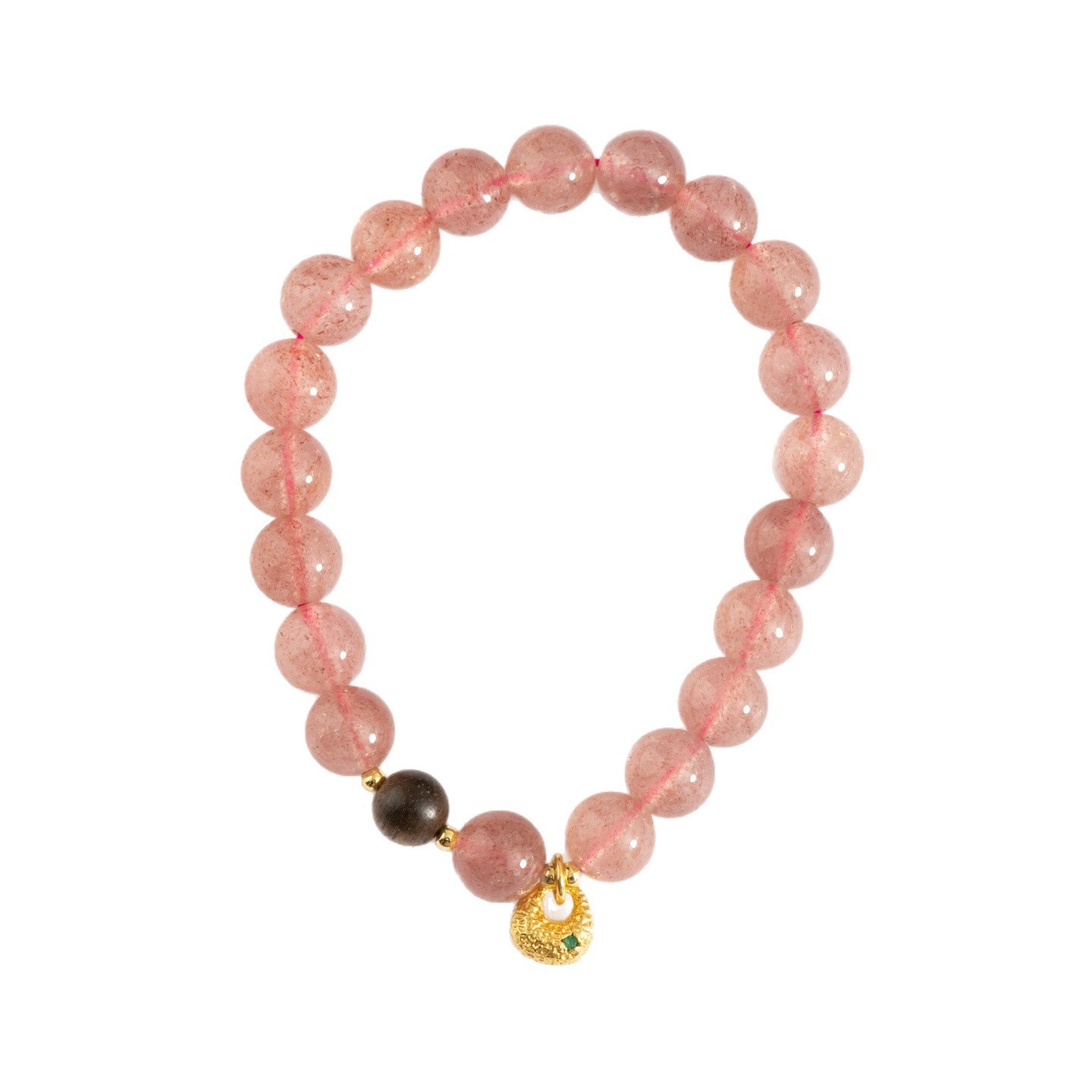 Strawberry Crystal Bracelet for Women, Attracting Love and Prosperous Marriage, Crystal Bracelet Gift - CN Heal Vibe